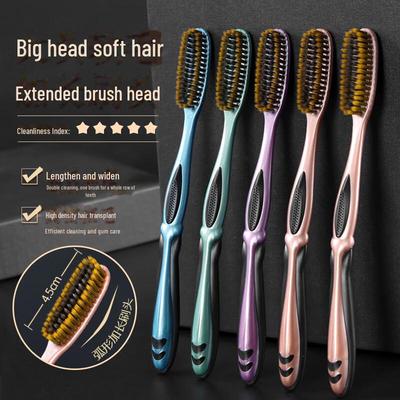 Sanxiao Meijie Ultra-Soft Long Head Toothbrush for Adults – Family Pack