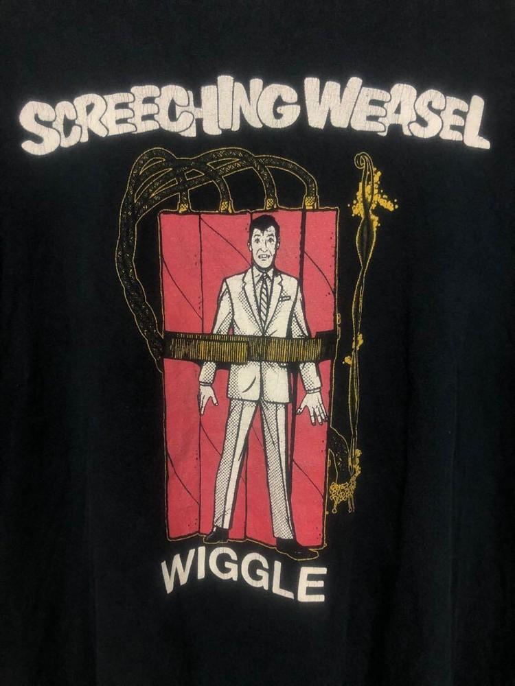 Screeching Weasel Black T-Shirt Cotton Full Size Unisex S-5XL BT262 Unisex T-Shirt S