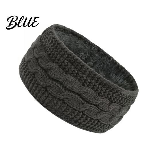 Fashionable Twist Knit Head Wrap Winter Headbands for Women Thickened Knitted Ear Warmers Cold Thermal Protection Ears And Forehead Weather
