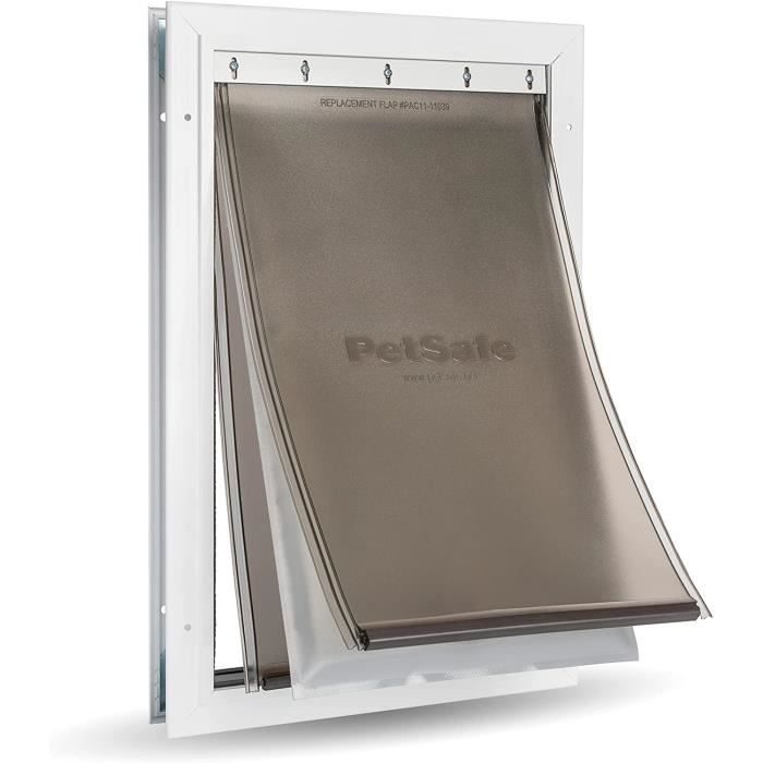 PetSafe® - porte en aluminium pour intempéries extrêmes ECOM Large