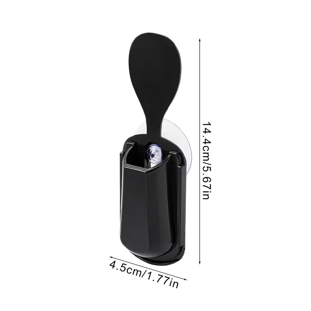 Rice Spoon Storage Rack Ergonomic Rice Spoon Rack Sushi Paddle Spatula Stand Holder Rack Food Grade Rice Spatula Suction Racks
