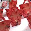 Creative Wedding Supplies T-shaped Hand Bag Large Wedding Candy Box European Wedding Gifts Box for Guests