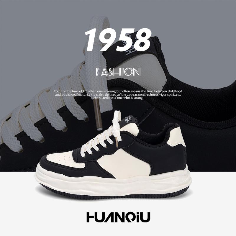 Global invisible inner heightening board shoes men's HQY-YH0011-1 spring trend versatile thick-soled heightening casual shoes men