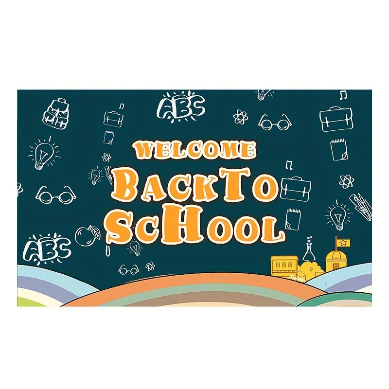 Opening Season Background Decoration (1pc) – for Hanging Flags, Banners & School Opening Backdrops