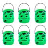 1-6Pcs Halloween Party Candy Bucket Pumpkin Gift Box Container Trick or Treat Cookie Snack Holder Decoration Props Kids Favors