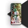 Snowman Merry Christmas Tree Deer Gift Phone Cover for Apple iPhone 12 13 Pro Max Mini ProMax X XR 17E 13Mini Protective Case