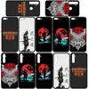 Phone Case for iPhone 17 16 15 Plus X XR 16E Huawei P30 P20 Lite Redmi Note 14 12 11 13 Pro Max OPPO A60 A80 A40 A18 A38 A17 A54 Bushido Samurai Cover