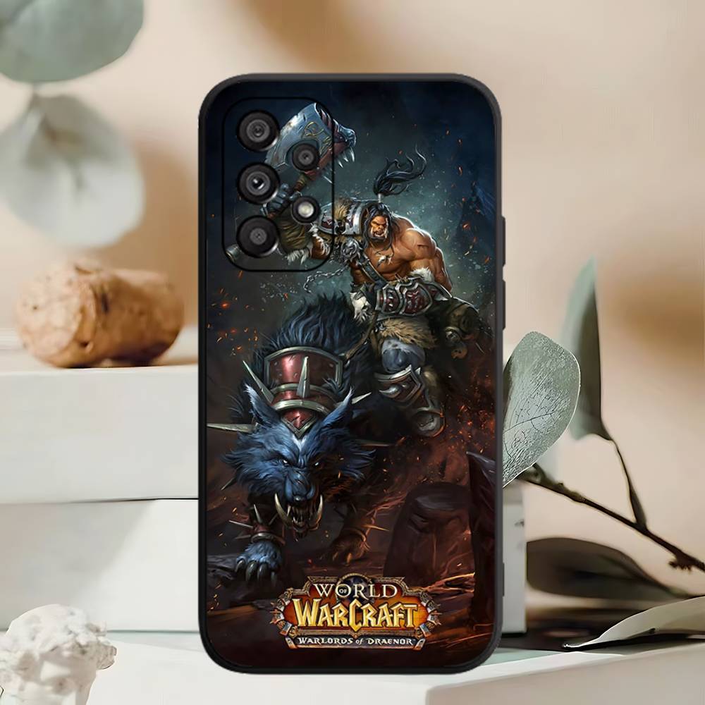 

World Of W-Warcraft Phone Case For Samsung A 52 53 21 32 13 12 71 31 51 40 72 73 70 22 42 50 30 20 21 Shell Samsung A40