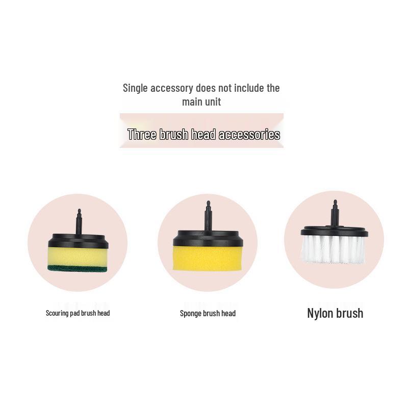 Multifunctional Handheld Electric Cleaning Brush for Kitchen, Bathroom, Bowls, and Shoes