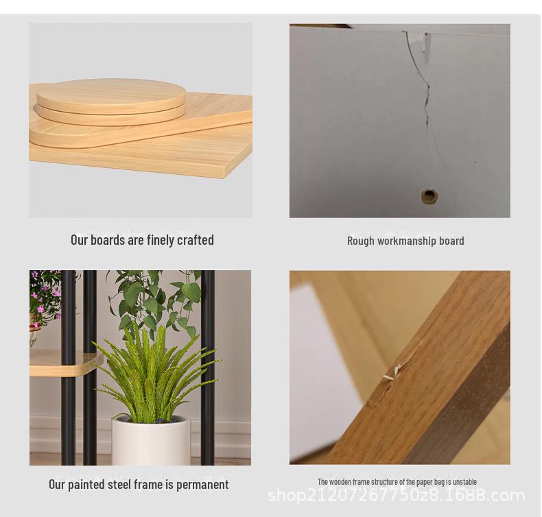 Cross-Border Multi-Layer Indoor Flower Rack for Living Room or Balcony