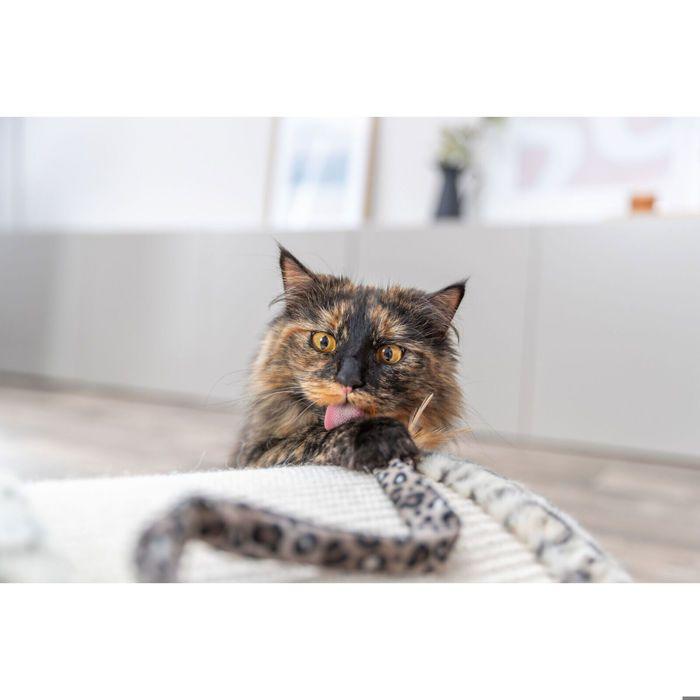 Griffoir pour chat - TRIXIE - Leo - Beige - Peluche en polyester - Jute