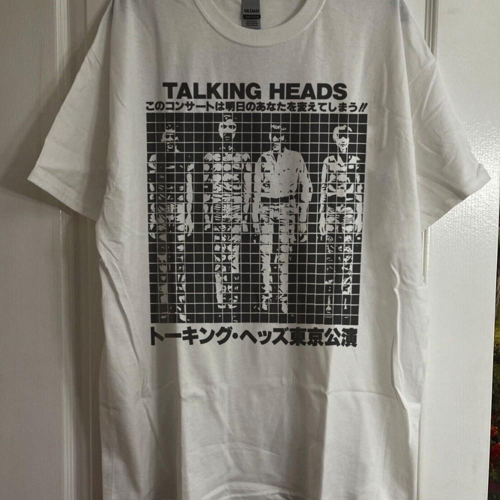 Talking Heads T shirt Talking Heads Band White Cotton T shirt S5XL KH14015 Unisex T-Shirt S