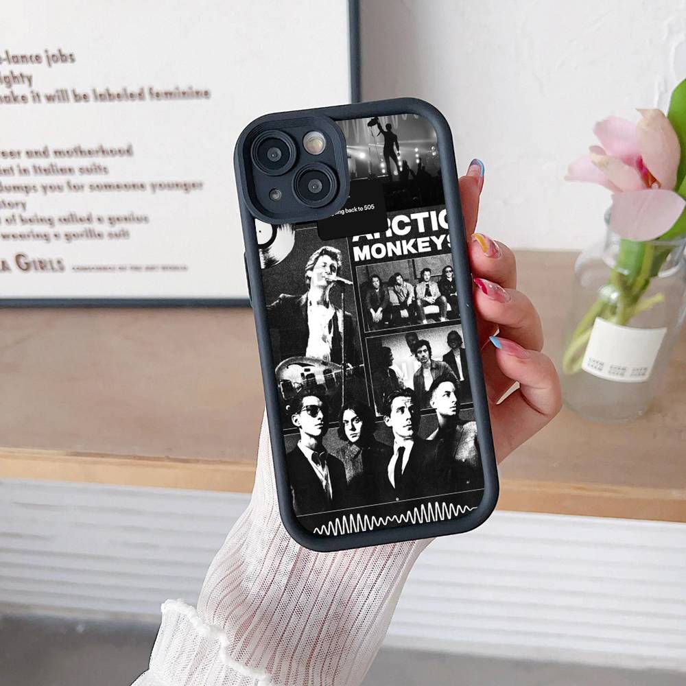 Hot A-Arctic M-Monkeys Band Phone Case For IPhone 17 16 15 14 13 12 11 Pro Max 16E Plus INS Soft Cover