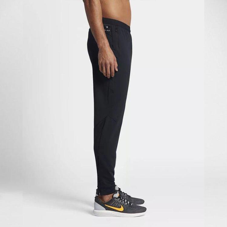 Nike Reflective Training Quick-Dry Joggers Men Bottoms Black 857839-010