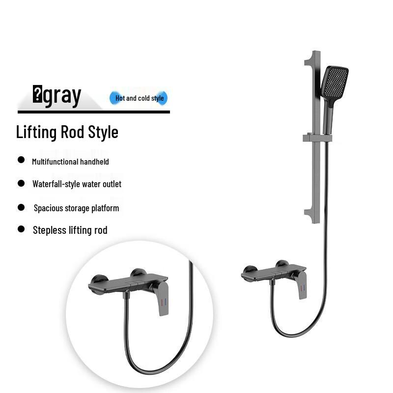 Xuanyong Bathtub Shower Set with Storage Rack