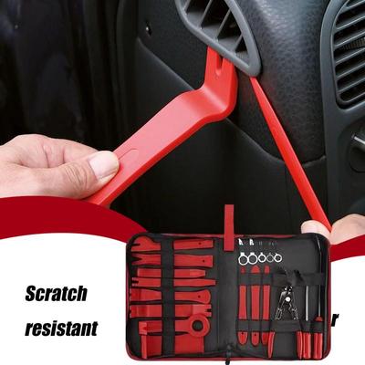 Car Trim Removal Tool Anti-Scratch High Strength Trim Tools Pry Tool Kit Removal Tool Kit Light Weight For Fasteners Door Panels