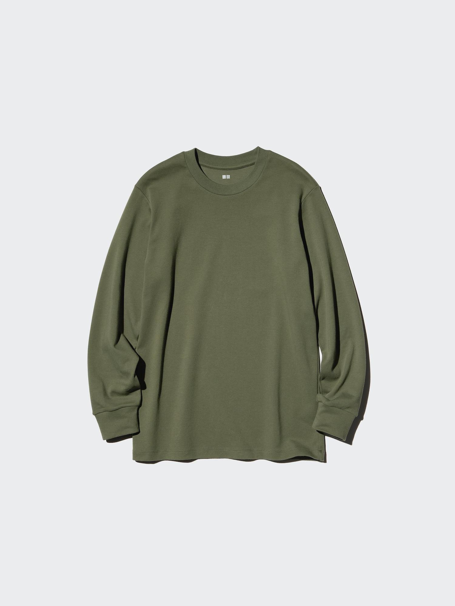 

Uniqlo Japan SofT Touch Crew Neck T Long Sleeve 57 OLIVE/XXL