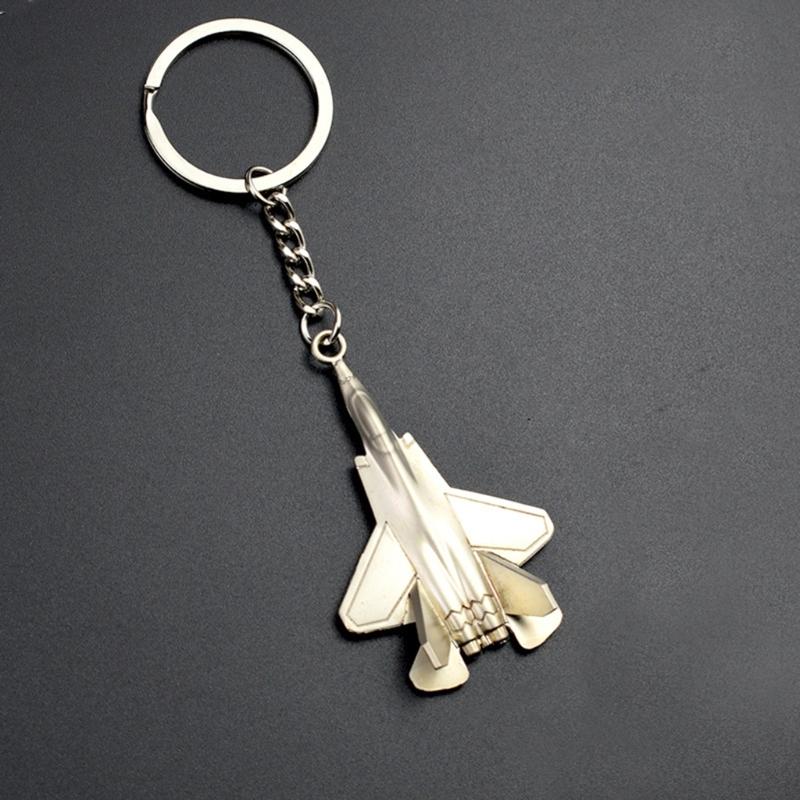 Artistic Fighter Jet Keychain Based On J-35A Model Excellent Pendant for Enthusiasts Decoration and Gift Selection