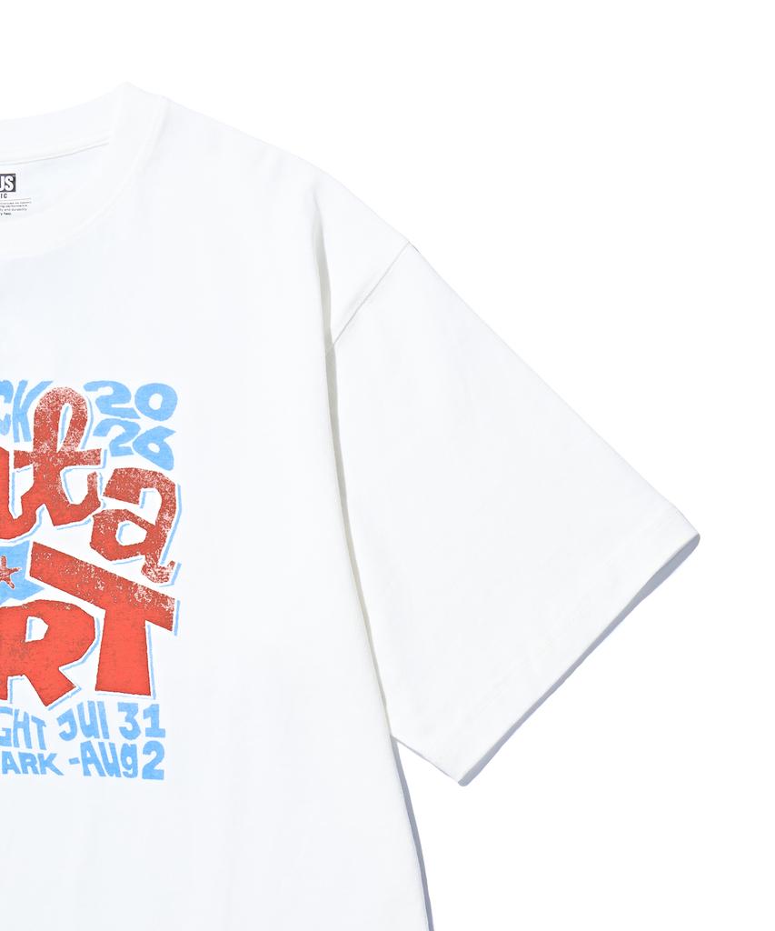 DISCUS ATHLETIC 2026 Pentaport Typo T-Shirt White