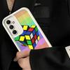 Phone Case for Samsung Galaxy A17 A16 A15 A14 A13 Rubik Cube Formula Spoofs Math A56 A36 A26 A55 A35 A25 A54 A34 A24 A53 A33 A23