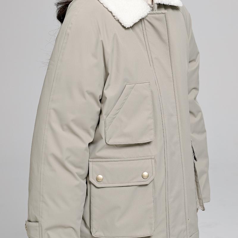 Fashion Winter Coats for Women Plus Size Short Parkas Elegant Loose Thick Warm Outerwears Lady Jackets High Quality