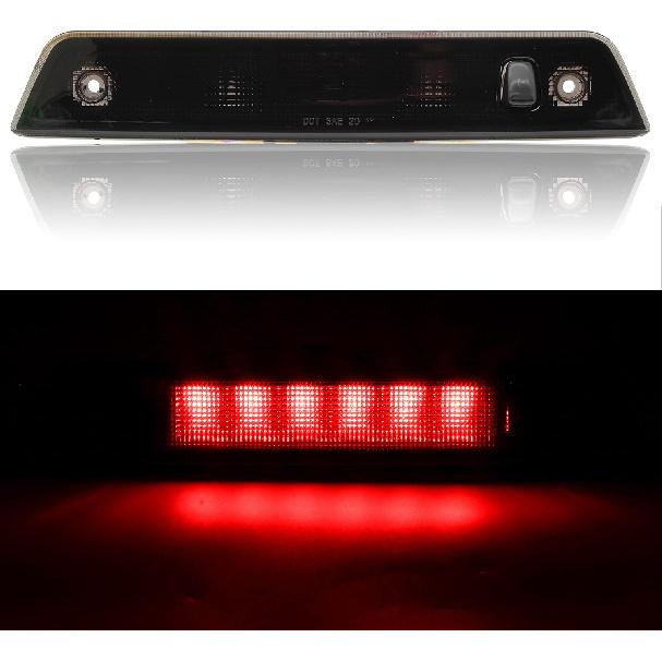 

LED 3rd Third Brake Light for Grand Cherokee 05-10, KEWISAUTO Smoked Black Center High Mount Stop Light for 2005-2010 Jeep Grand Cherokee
