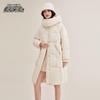 Snow Flying Women's Loose Fit Mid-Length Thickened Down Jacket