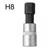 H Hand Tools Inch Drive Socket Pc Hex Head Screwdriver Bit