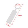 100Pcs Gardening Plant Labels Ring-shape Waterproof Hanging Tags Yard Orchard Trees Flowers Potted Plants Classification Sign
