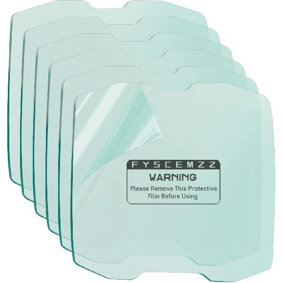 6PCS - 271320 Clear Outside Front Cover Lens for Digital lnflnlty Series Welding Helmet