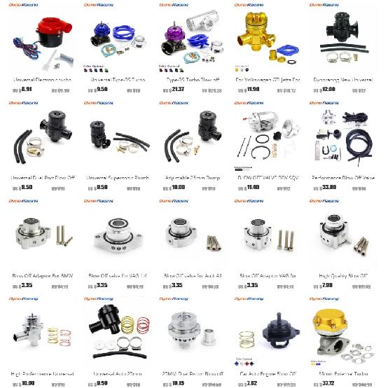 Type-RS Turbó Lefújószelep Állítható 25psi BOV 63mm vagy 76mm Karimás Csővel GD-RS FV RZ-hez Lefújószelep Adapter L=150mm