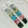 12 Grids Mixed Mini Circular Nail Glitter Flower DIY Wave Point Sequin Colorful Sparkling Nail Charms Nail Decoration Accessorie