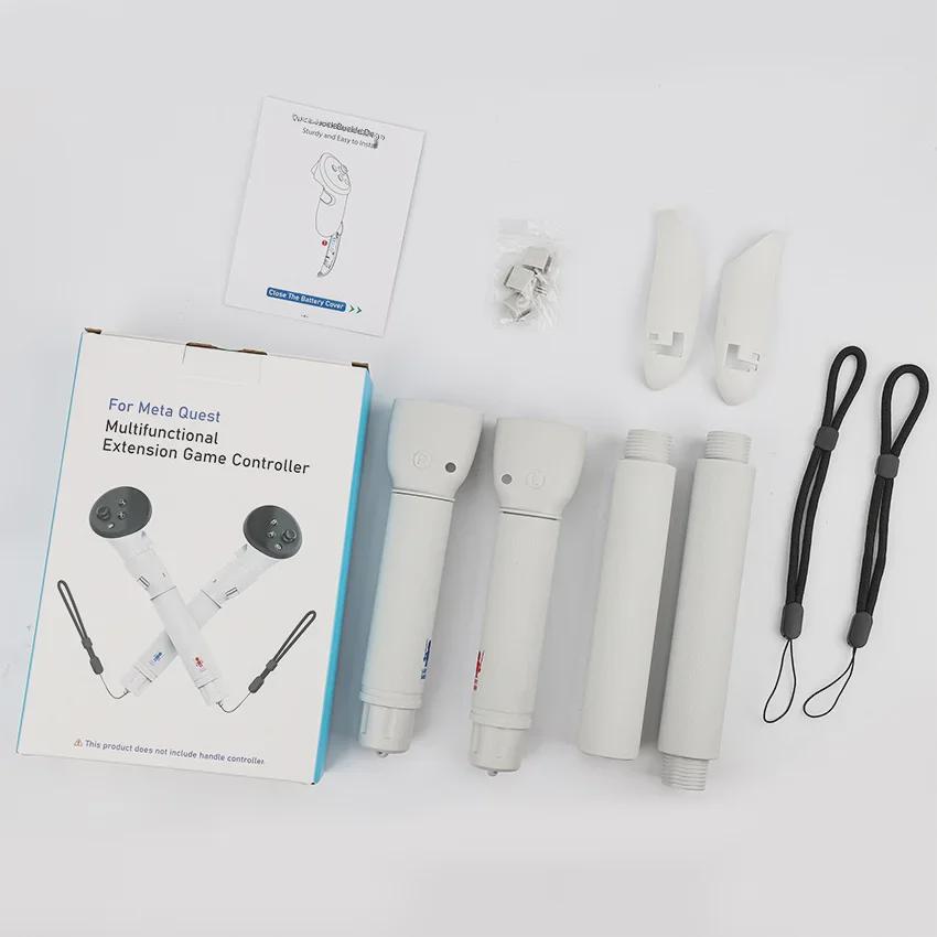 Meta Quest 3 Extended Handle Lightsaber & Golf Controller (4-Pack)