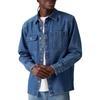 Levis Vintage Loose Simple Button Denim Long Sleeve Shirt Men Shirts 003NW-0000