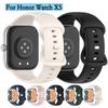 For Honor Watch X5 Silicone Strap with Hidden Buckle Durable Watchband for Honor Watch X5 Wristband Replacement Band