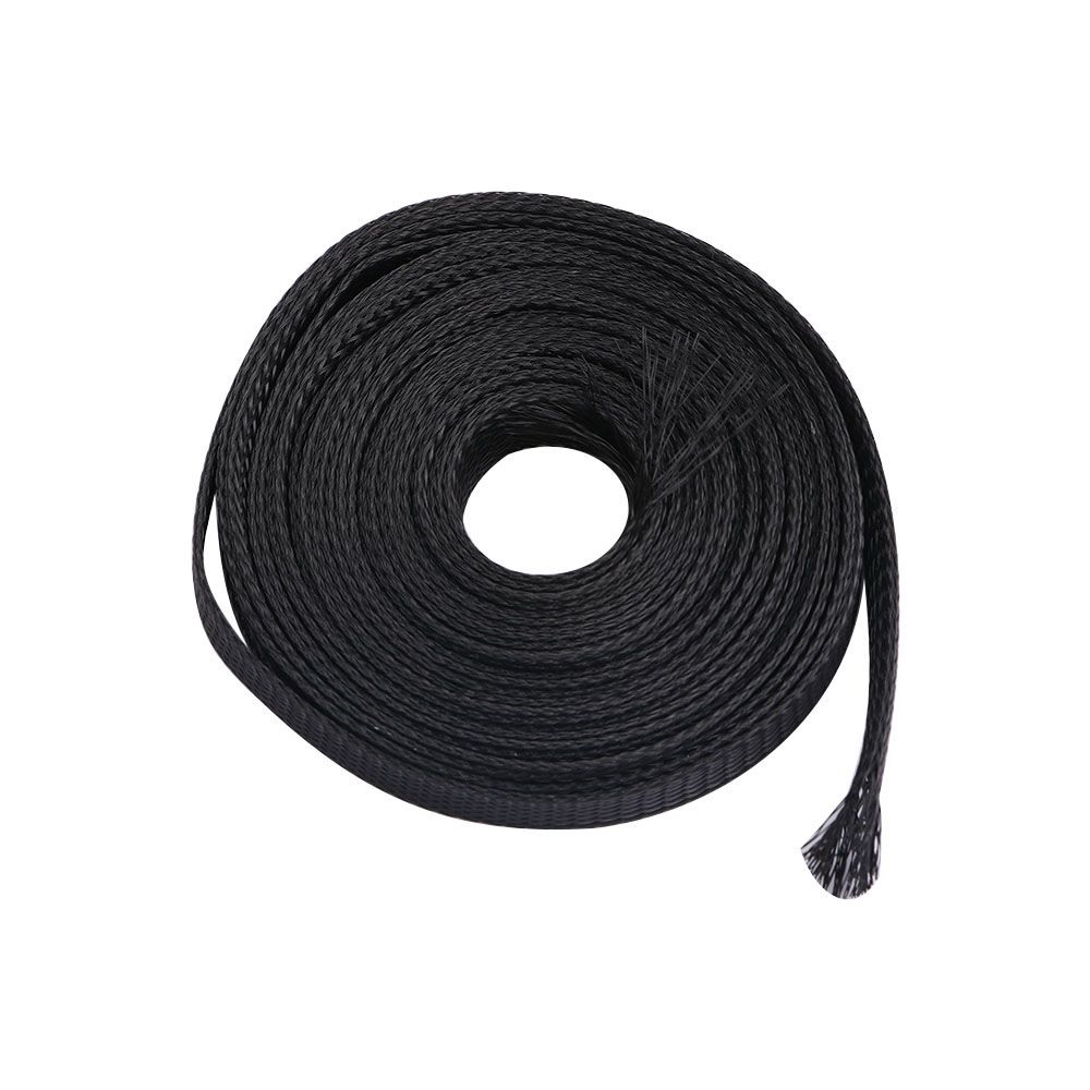 4/6/8/10/12/15/18/20/25mm Tight Expandable PET Protection Cable Wire Braid Sleeving Insulation