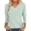 Women's Fashion Solid Colour Long Sleeve Fleece Thickened Top