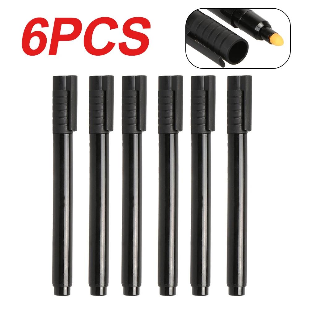 

2/4/6/8 шт. Детектор денег Детектор денег Маркер для проверки поддельных банкнот Ручка-тестер Уникальный инструмент для проверки вручную с чернилами