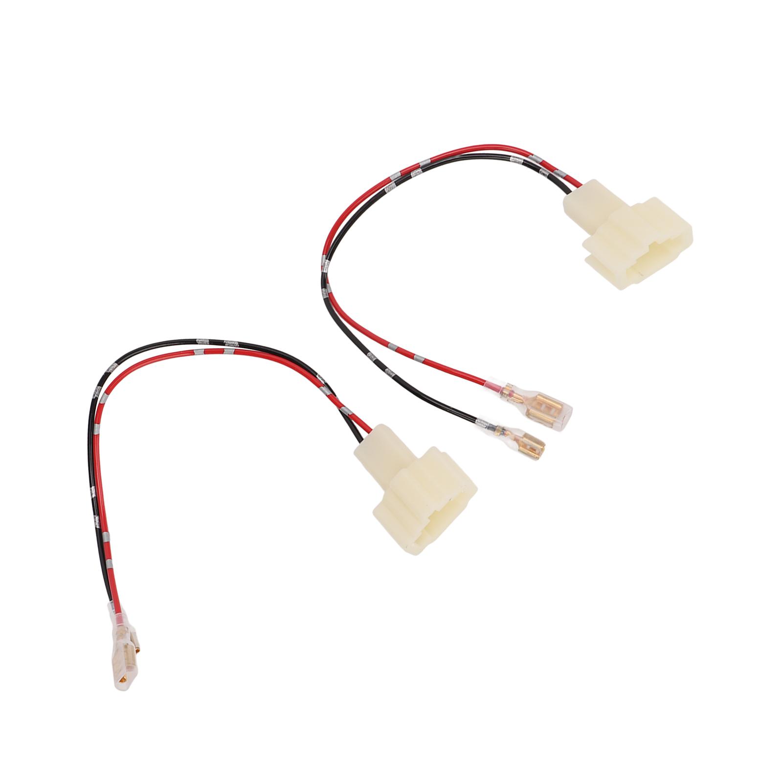 Пара автомобильного усилителя мощности, средне-низкочастотного динамика, жгут проводов, адаптер-разъем, Plug and Play, 12 В, 3 А, 10 Вт