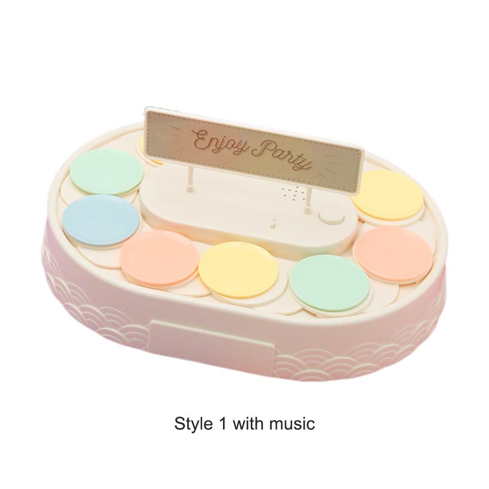 Carousel Cupcakes Holder Macarons Revolving Plates Creative Swing Tray  Birthday Party Decoration