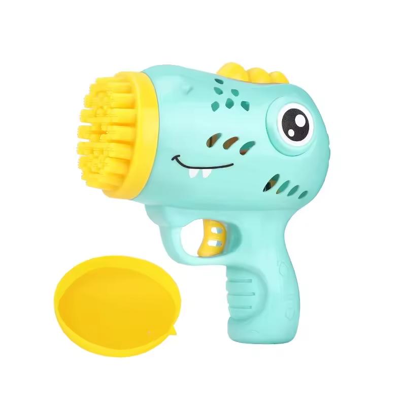 36 hole Dinosaur Bubble Gunner with Multi hole Bubble Gun Outdoor Entertainment Toy [No Bubble Water]