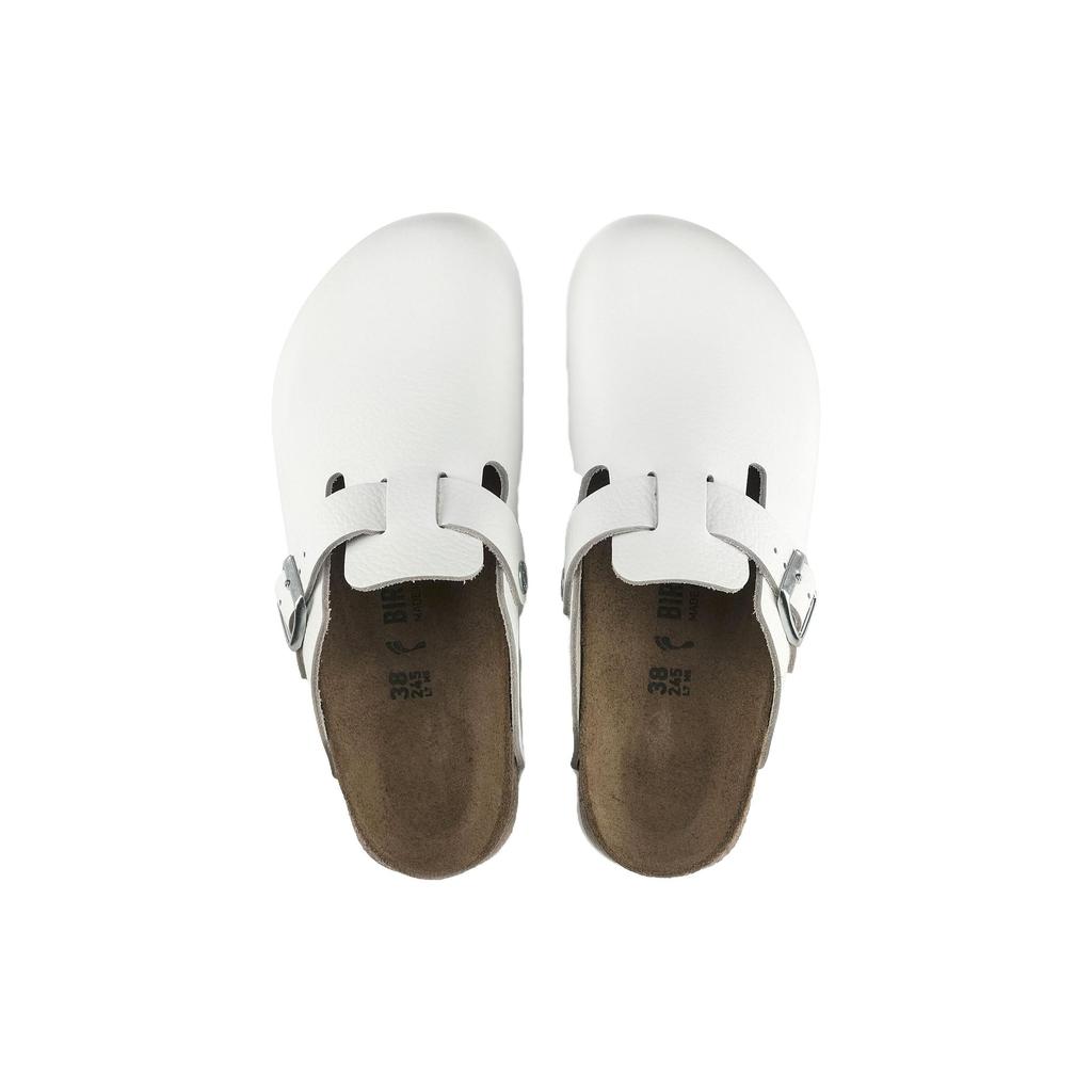 Birkenstock Boston Soft Footbed Sandal White Unisex Sneakers 0060134