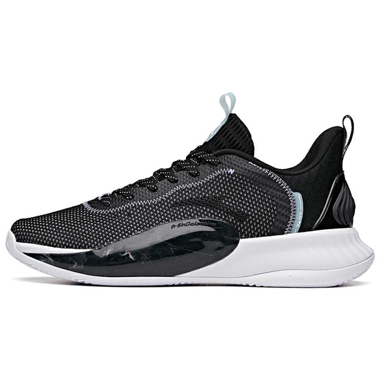 

Anta Light Cavalry 6 Slip Resistant Abrasion Resistant Low top Performance Basketball Shoes Men s Black Luna 112121605-2 44.5