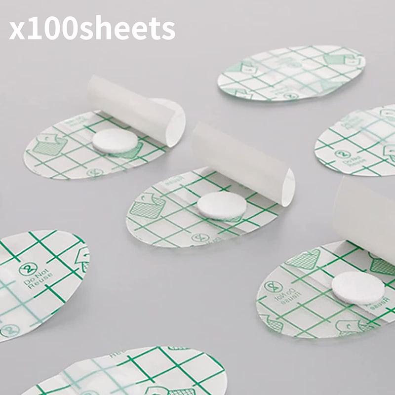100/Bag Waterproof Ear Patch PU Film For Infants And Young Children Shower Ear Protection Shampoo Swimming Waterproof Tool