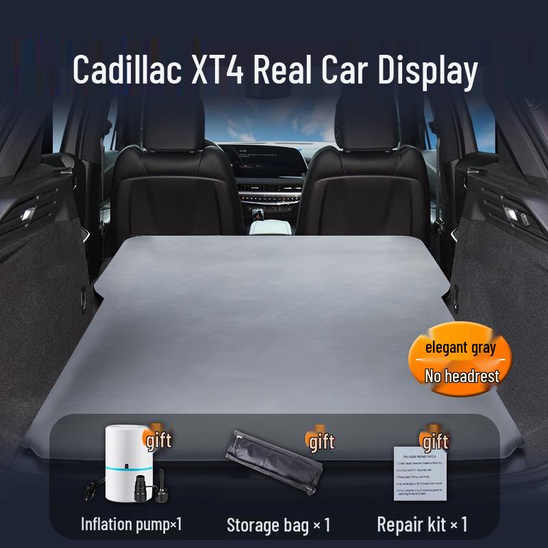 Cadillac XT4 Rear Seat Inflatable Mattress: Car Sleeping Pad & Trunk Bed Cadillac XT4 2023–2025