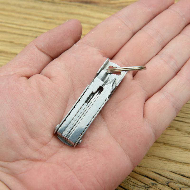 12 In 1 Stainless Steel EDC Pocket Keychain Tool