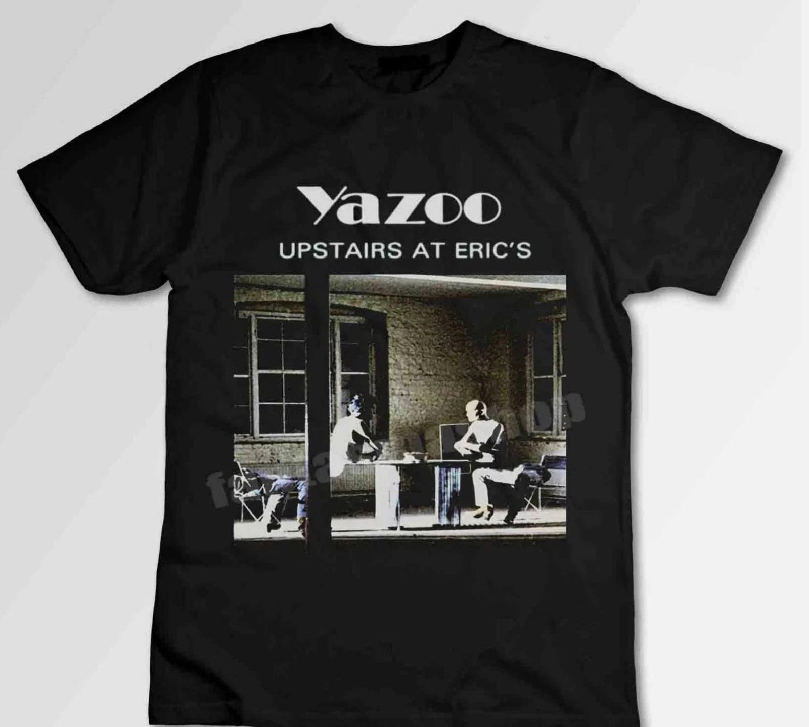 Yazoo Band Album Music Heavy Cotton Black All Size T-Shirt M