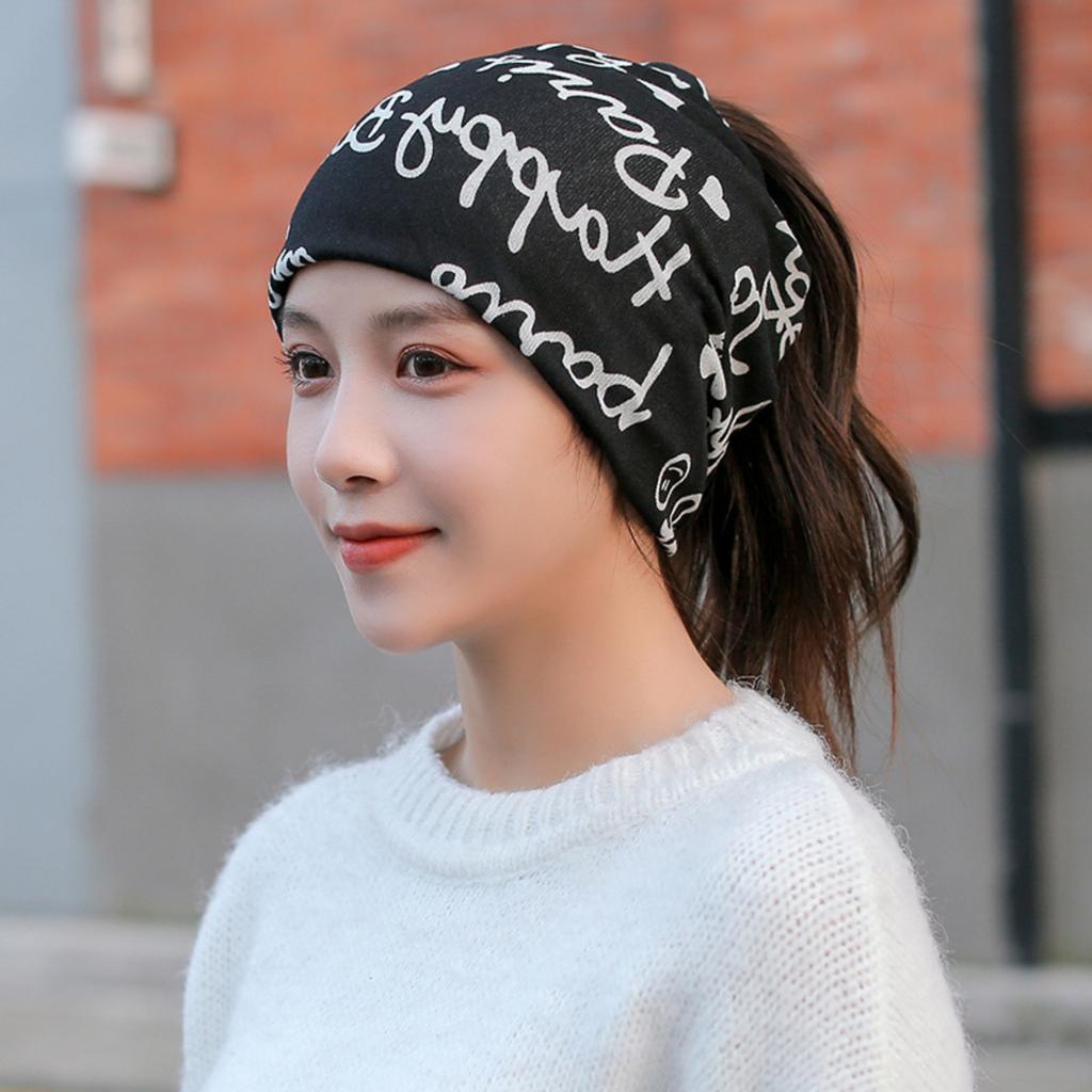 Women's Warm Dual-use Pullover Sports Hat Casual Ear Cap