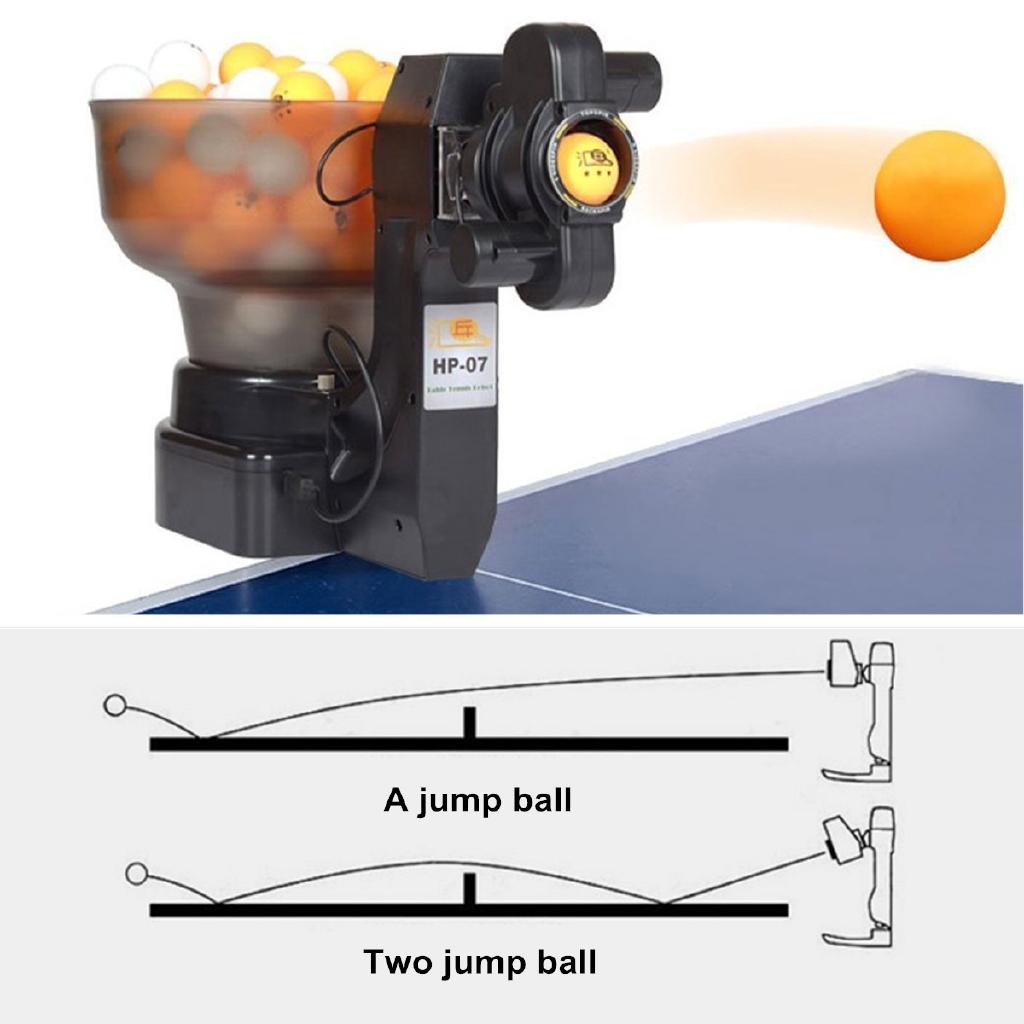 HP-07 36W 100V-240V Ping Pong/Table Tennis Robots Automatic Ball Machine for Training-Exercise