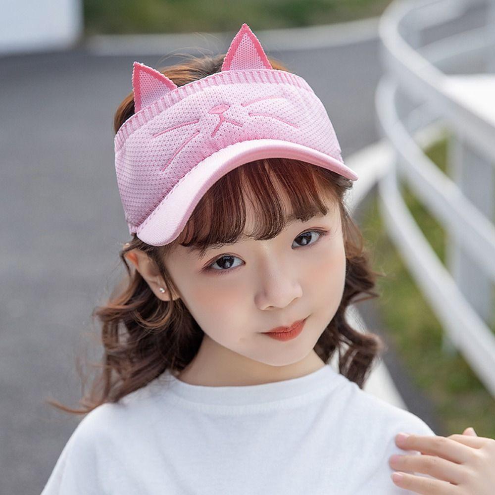 Summer Baby Sun Hat Cartoon Empty Top Hat Clearance UV Cap  Boy Girl Accessory